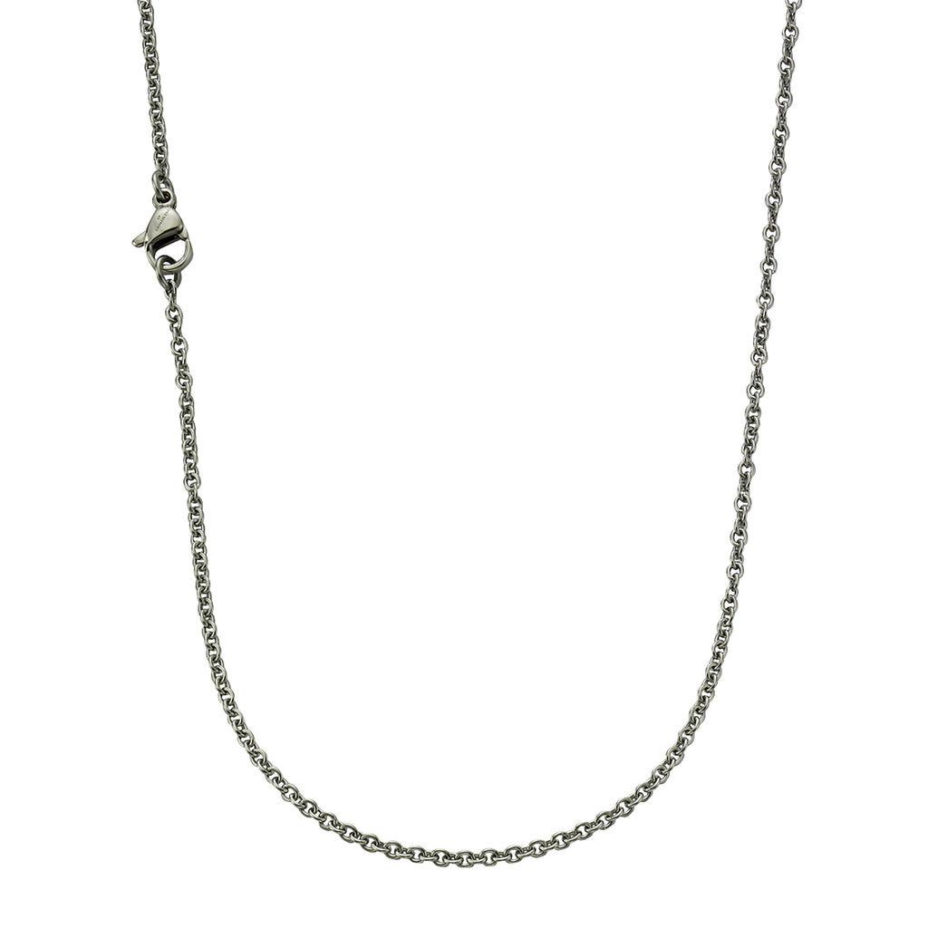 Halskette Edelstahl Ankerkette 2mm breit