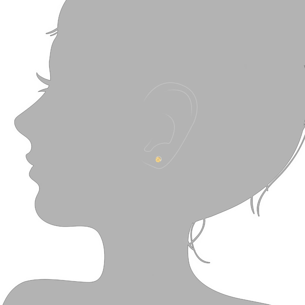 Ohrstecker 333/- Gelbgold Zirkonia