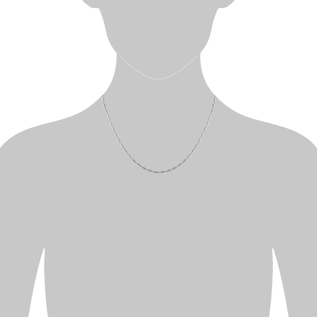 Collier 925/- Sterling Silber rhodiniert