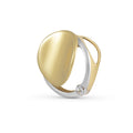 Anhänger 333/- Gelbgold bicolor Zirkonia
