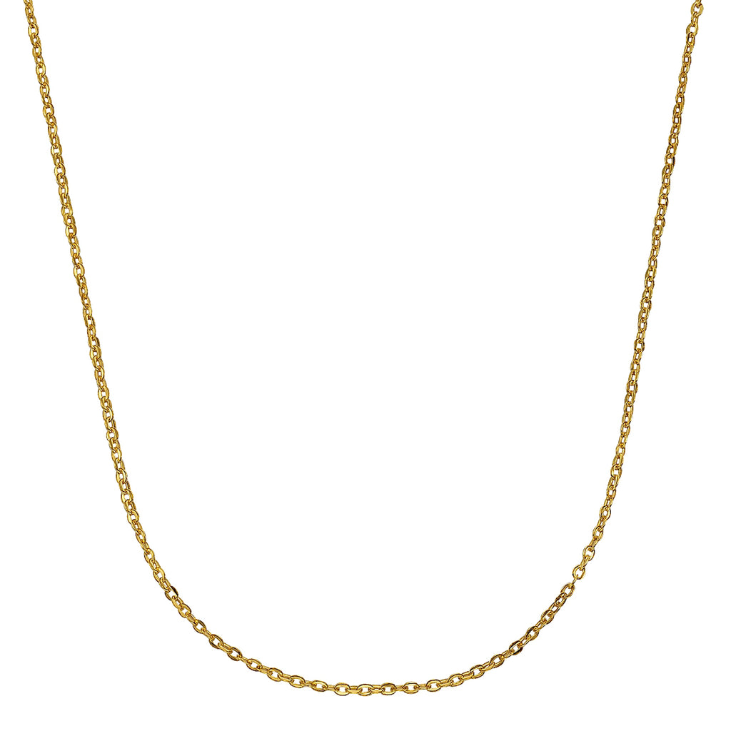Halskette 585 Gold Ankerkette 42cm
