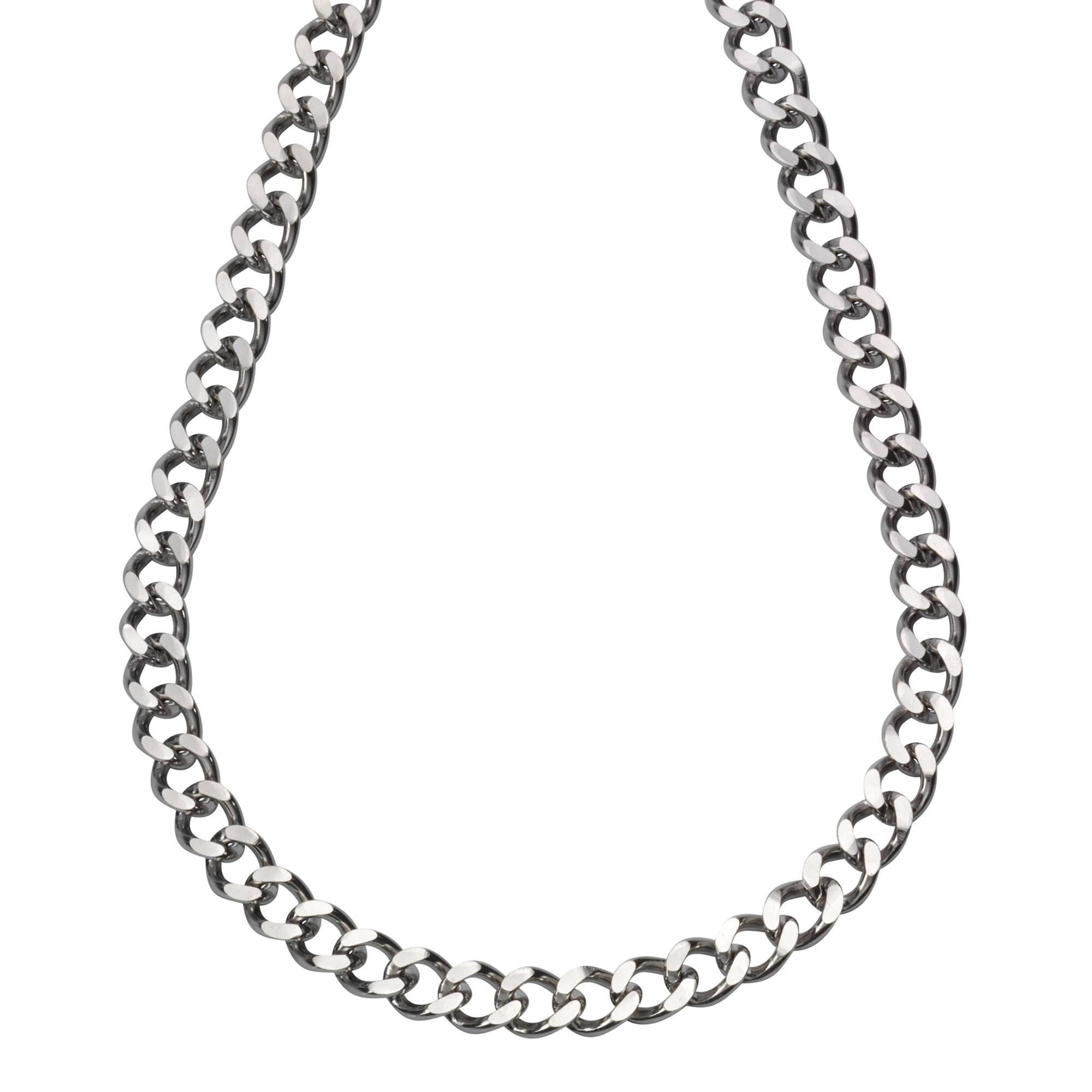 Kette Edelstahl Panzer mit 10mm Breite