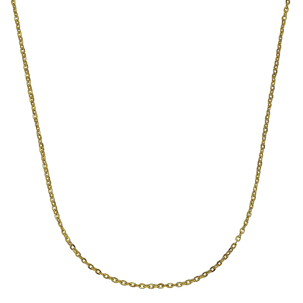 Kette 375 Gold Ankerkette 45cm