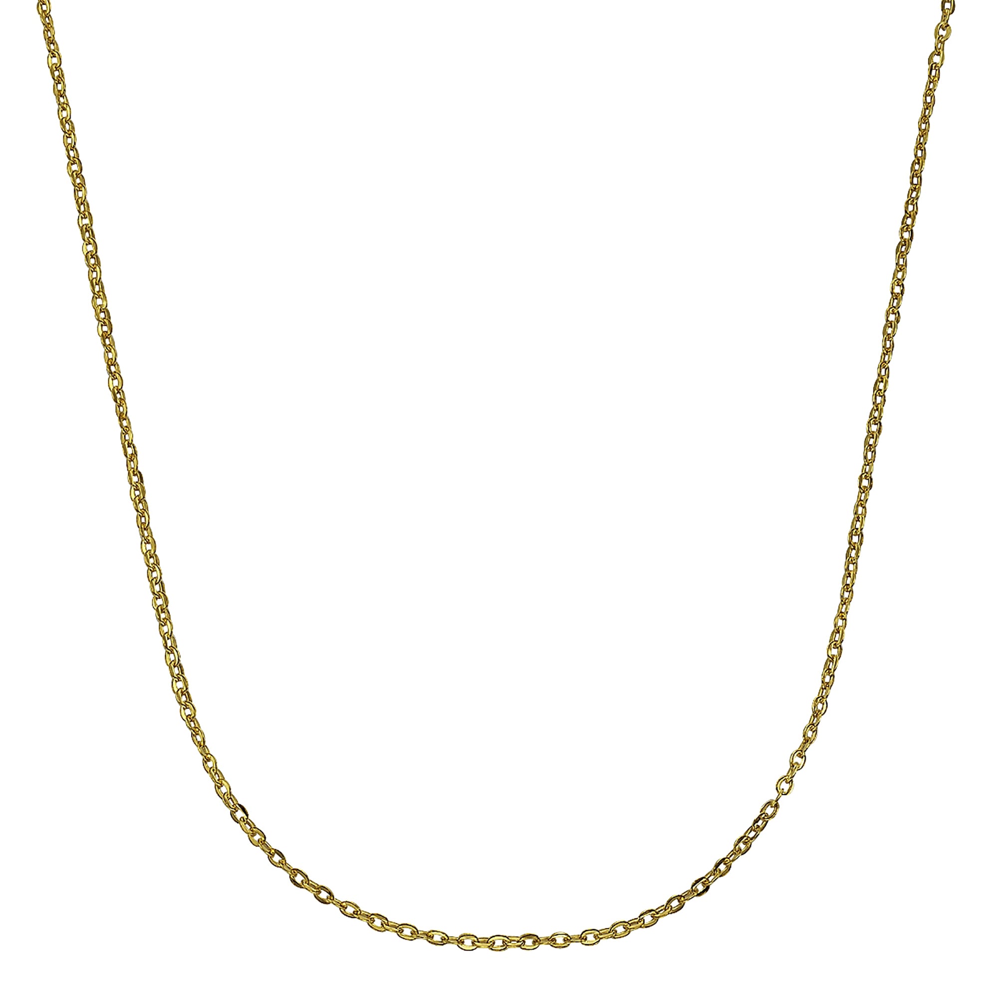 Kette 375 Gold Ankerkette 45cm