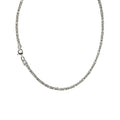 Halskette Silber 925 poliert Königskette 2,2 mm breit