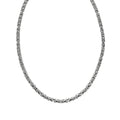 Halskette Silber 925 poliert Königskette 4 mm breit