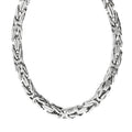 Halskette Silber 925 poliert Königskette 8mm breit