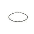 Armband Silber 925 poliert Königskette 2,2 mm breit