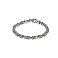 Armband Silber 925 poliert Königskette 5 mm breit