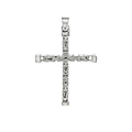 Anhänger Silber 925 Kreuz-Motiv Königskette poliert 62mm