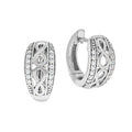 Ohrringe Silber 925 Zirkonia weiß
