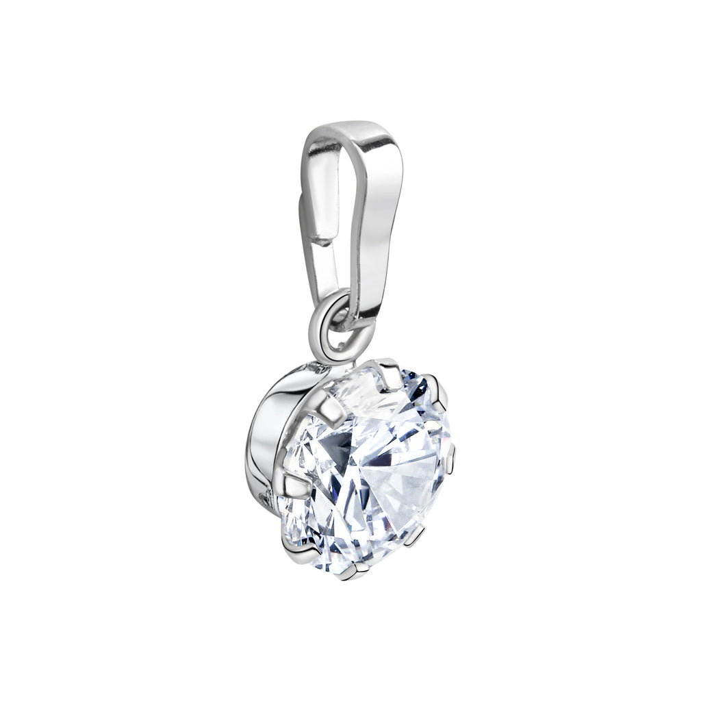 Anhänger Silber 925 rhodiniert Zirkonia
