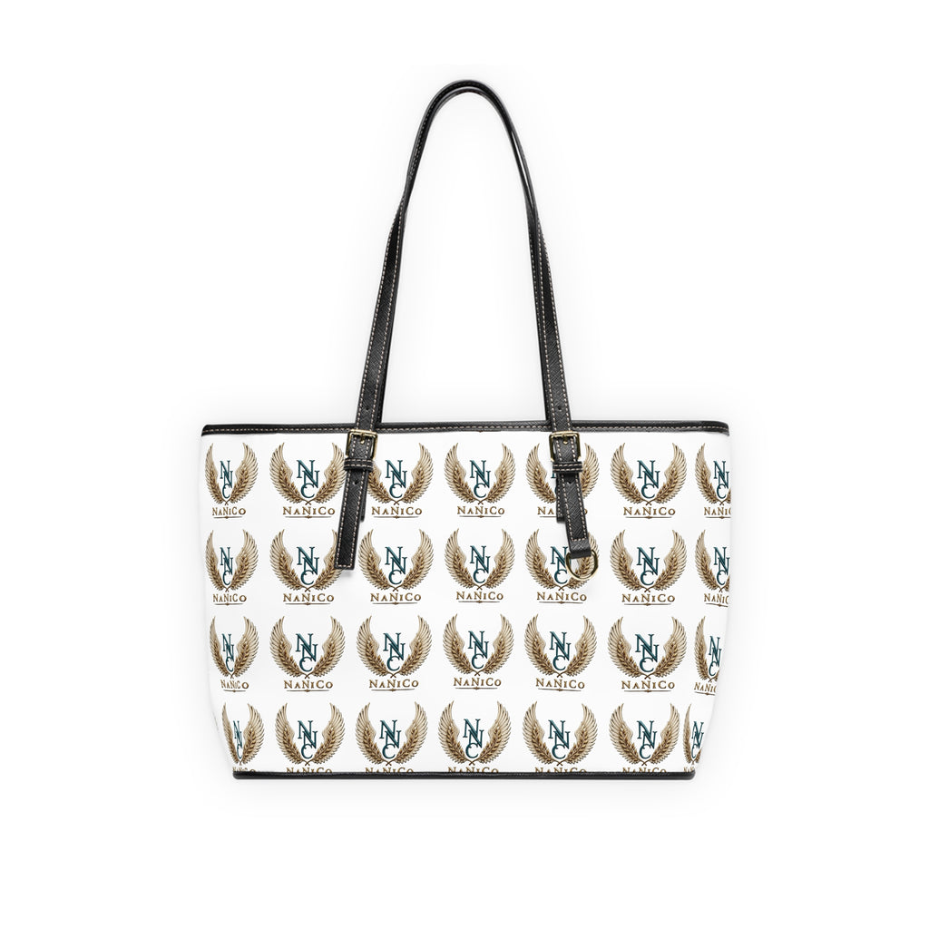 Monogram NaNiCo Schultertasche aus PU-Leder