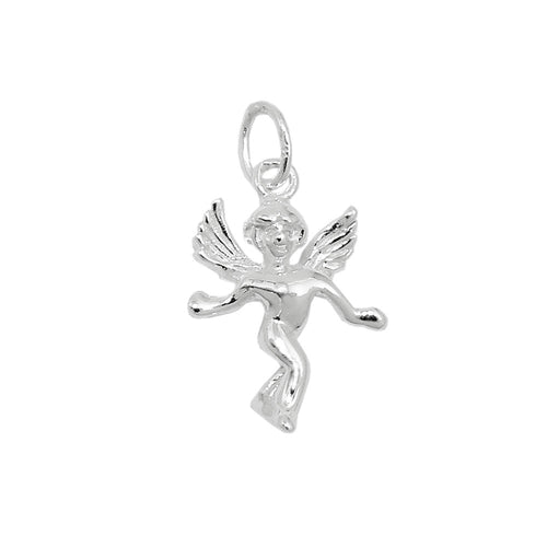 Anhänger 18x13 mm hübscher Engel Silber 925