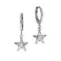 Ohrhänger Silber 925 Zirkonia weiß
