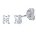 Ohrstecker 925 Silber rhodiniert