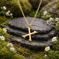 Anhänger mit Kette 925/- Sterling Silber vergoldet 1 Diam.
