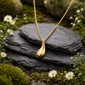 Anhänger mit Kette 925 Sterling Silber vergoldet 45cm