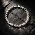 Armband 925/- Sterling Silber Käfigkette 4mm 19cm
