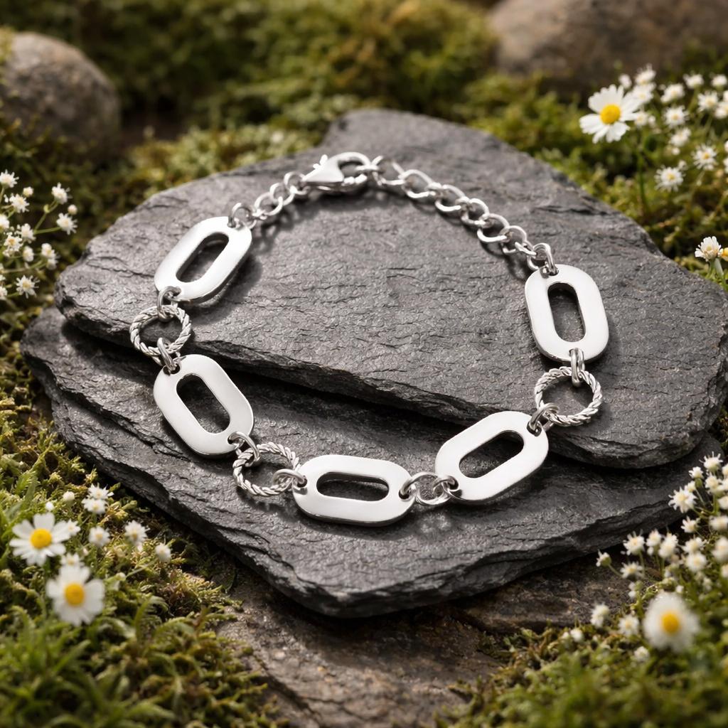 Armband 925/- Sterling Silber rhodiniert