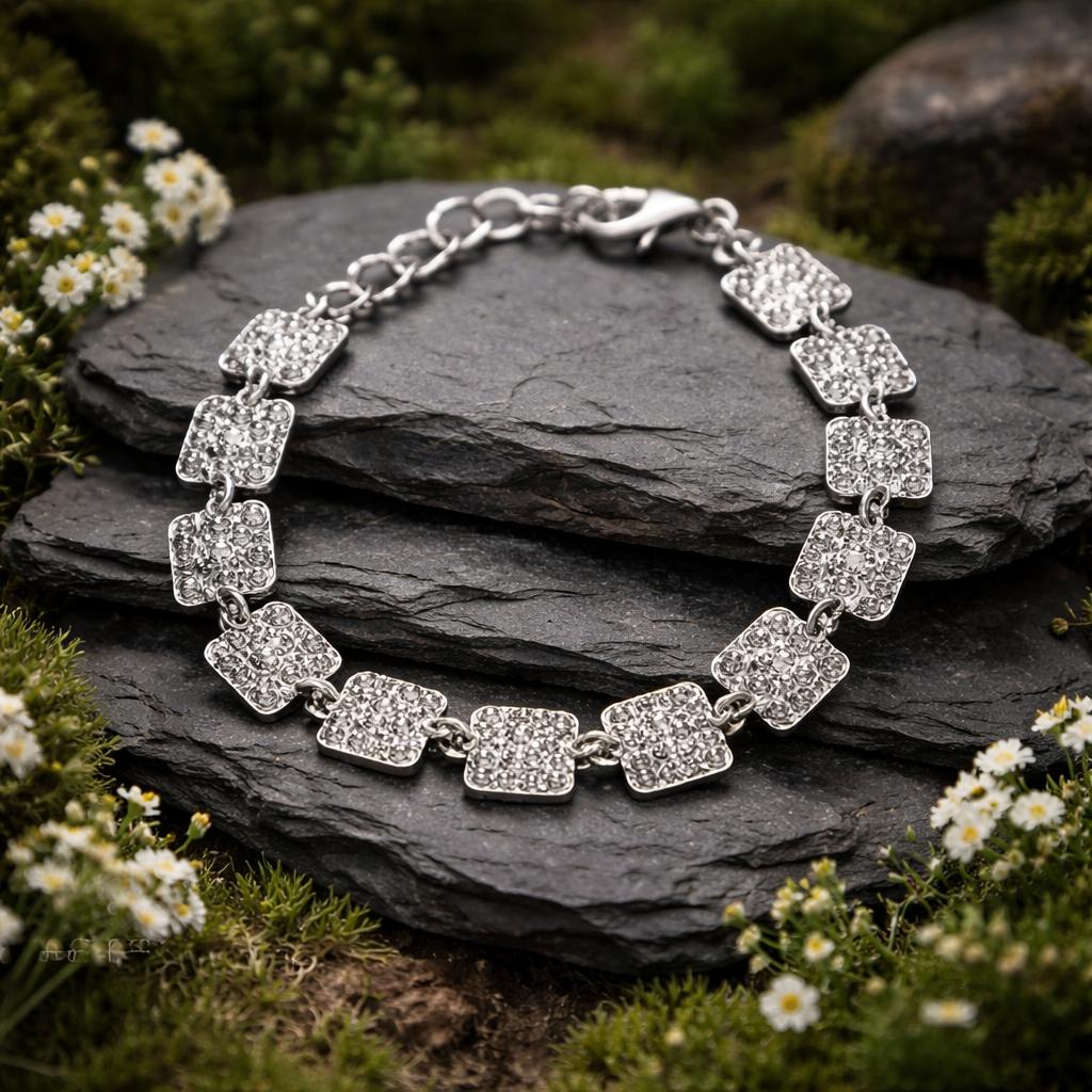 Armband 925/- Sterling Silber rhodiniert