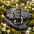 Anhänger Katze 1,5 cm 925 Sterling Silber mit Zirkonia