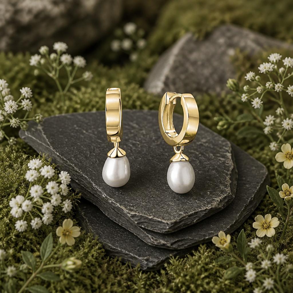 Creolen-375-Gelbgold-Suesswasserzuchtperle-klassisch-modern-elegant