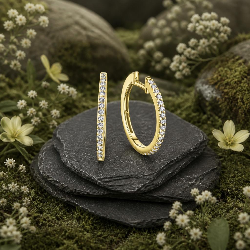 Creolen-585-Gelbgold-Zirkonia-besetzt-edel-luxerioes-zeitlos