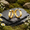 Creolen 333/- Gelbgold glanz