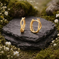 Creolen 333/- Gelbgold glanz