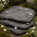Fusskette 925/- Sterling Silber rhodiniert