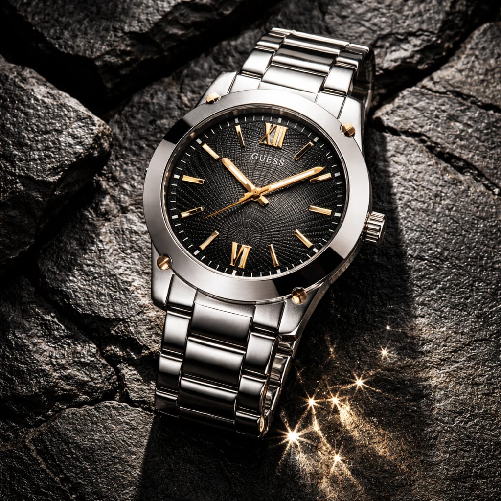 Guess Crescent GW0574G1 Herrenuhr