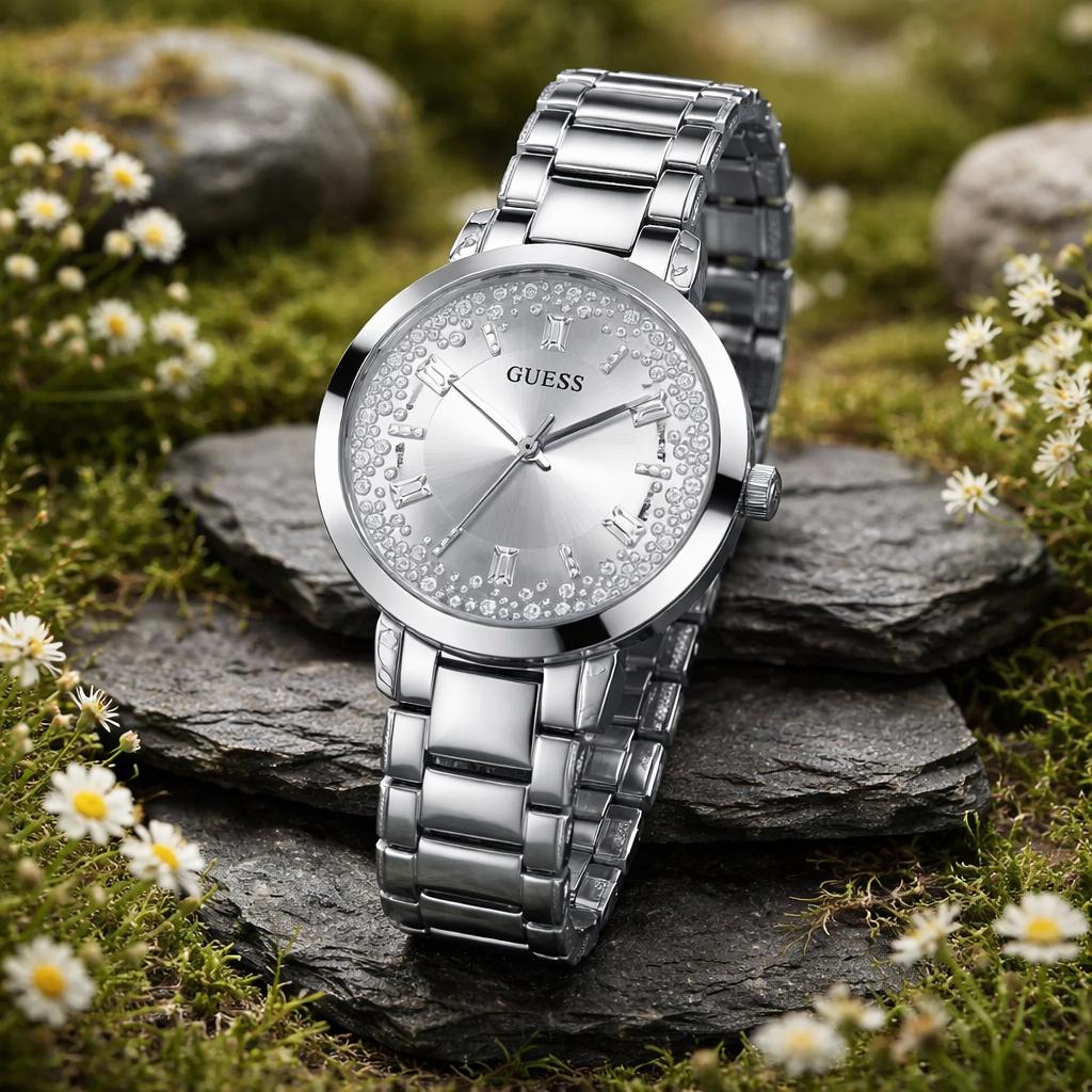 Guess Crystal Clear GW0470L1 Damenuhr