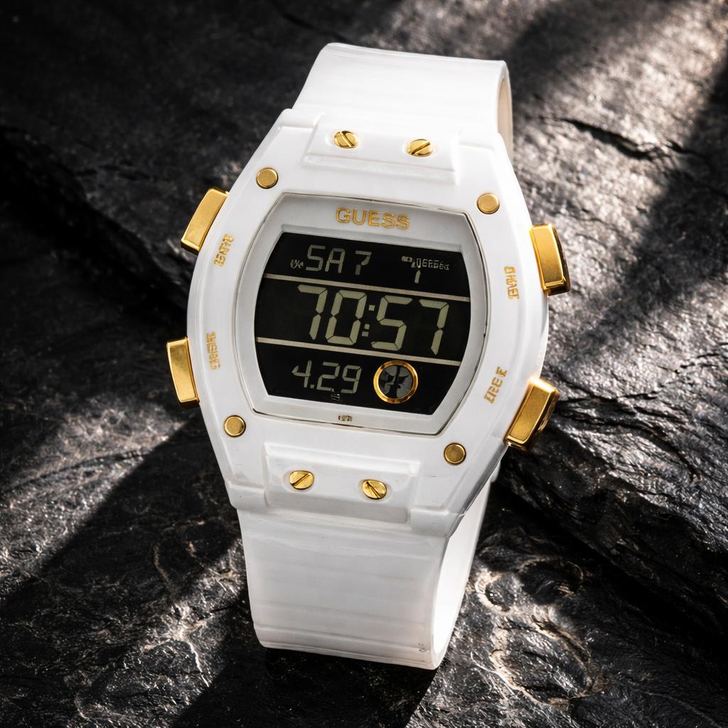 Guess Tonneau GW0340G1 Men's Chronograph Watch