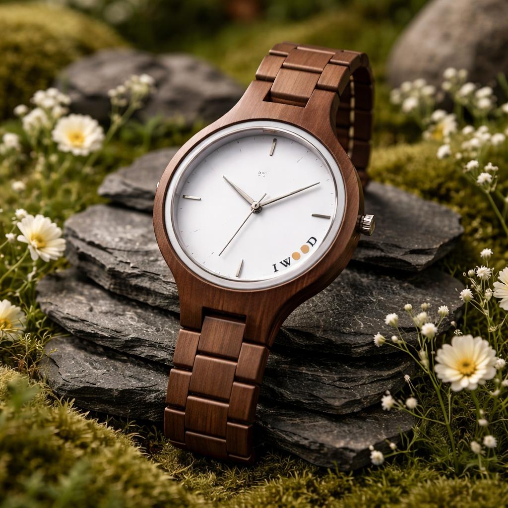 Iwood Genuine Wood Ladies Watch IW18442003