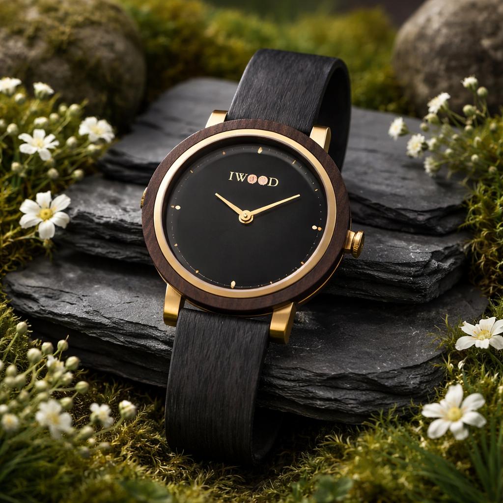 Iwood Genuine Wood Women's Watch IW18443001