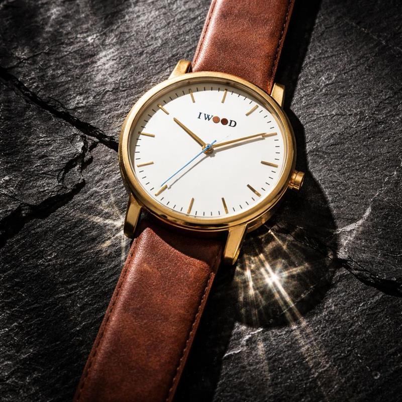 Iwood Real Wood Men's Watch IW18444002