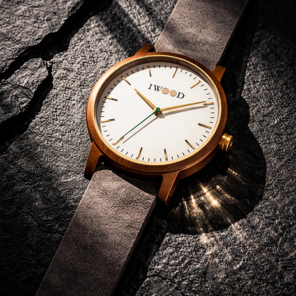 Iwood Genuine Wood Men's Watch IW18444003
