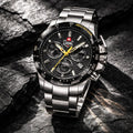 JDM Military Charlie ll JDM-WG017-01 Herrenuhr Chronograph Geschenkset Set