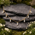 Kette 925/- Sterling Silber vergoldet Zirkonia