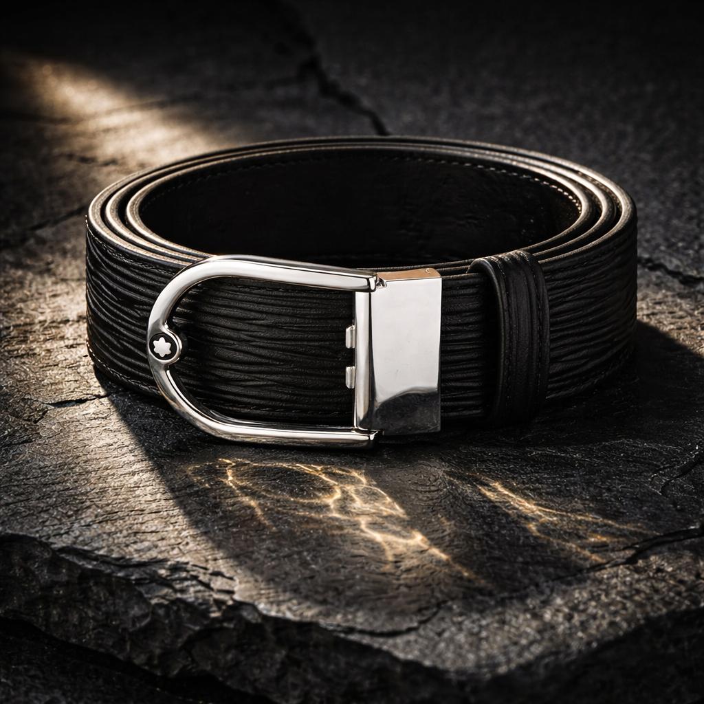 Montblanc Horseshoe Wendbarer Gürtel Herren 198634