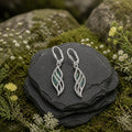 Ohrhaenger-925-SterlingSilber-rhodiniert-Abalone-blattform