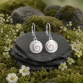 Ohrhaenger925-SterlingSilber-rhodiniert-mitMuschelweiss