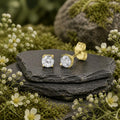 Ohrstecker 375/- Gelbgold Zirkonia