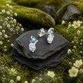 Ohrstecker925-SterlingSilber-ZirkoniaundKristall-weiss-blau