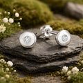 Ohrstecker 925/- Sterling Silber rhodiniert Zirkonia