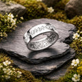 Ring 925/- Sterling Silber rhodiniert glanz Zirkonia