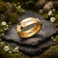 Ring 925/- Sterling Silber vergoldet Zirkonia