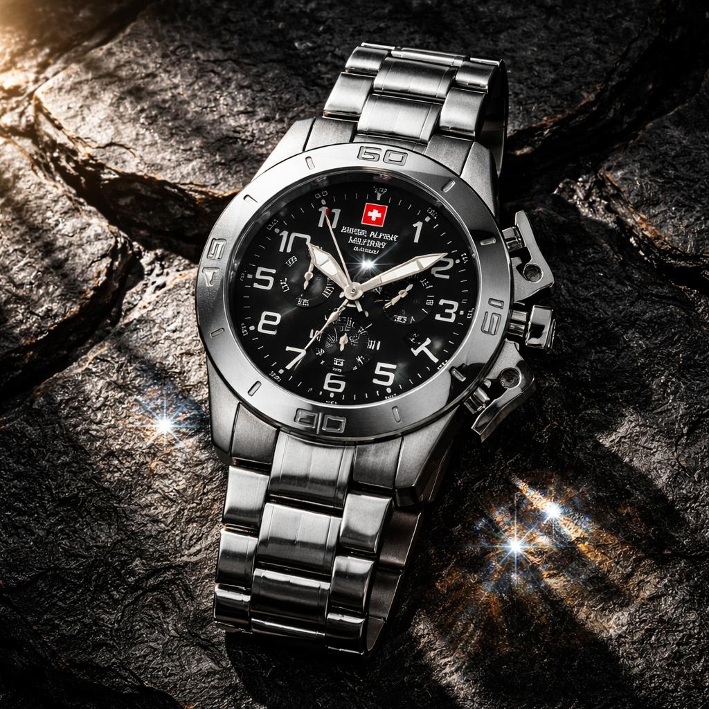 Swiss Alpine Military 7063.9137SAM Men's Chronograph Watch