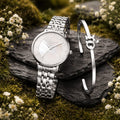 Roccobarocco RB.4659L-01M Damenuhr und Armreif Set